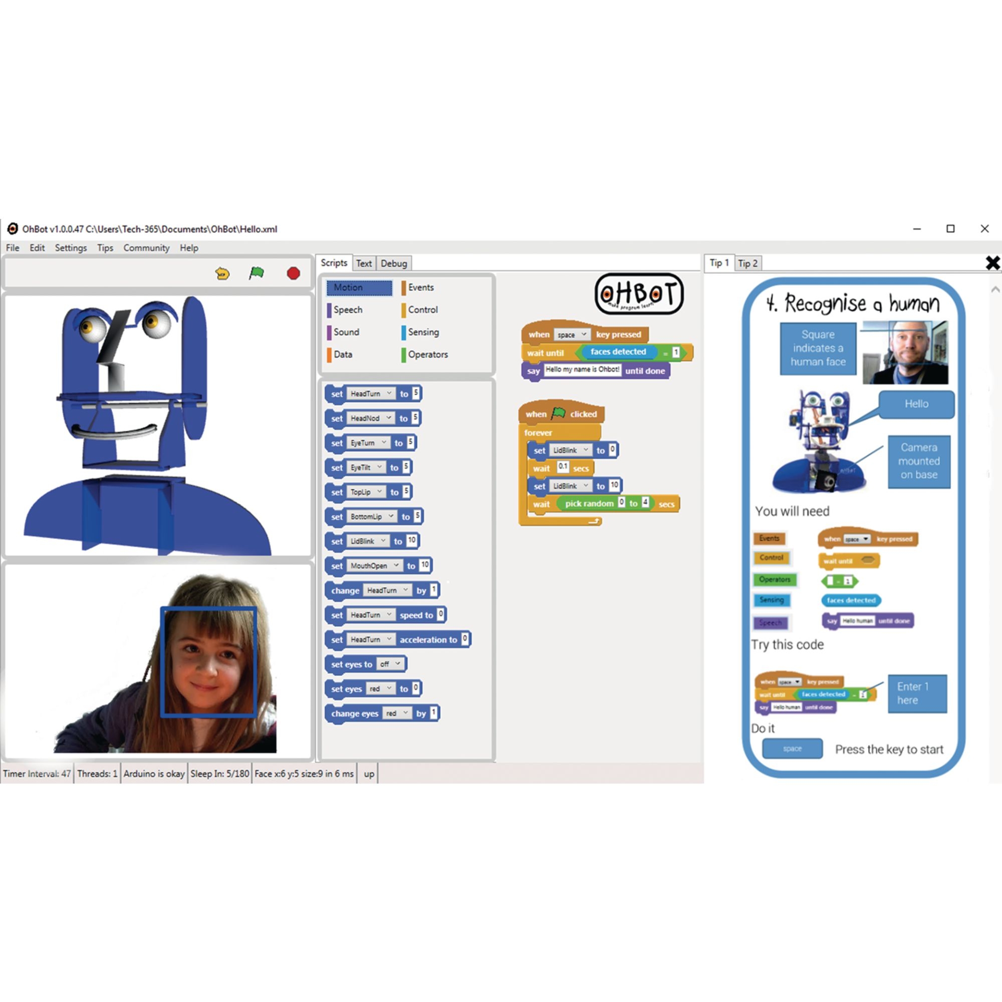 Ohbot2 Software Site Licence - Small School 1-500 Pupils